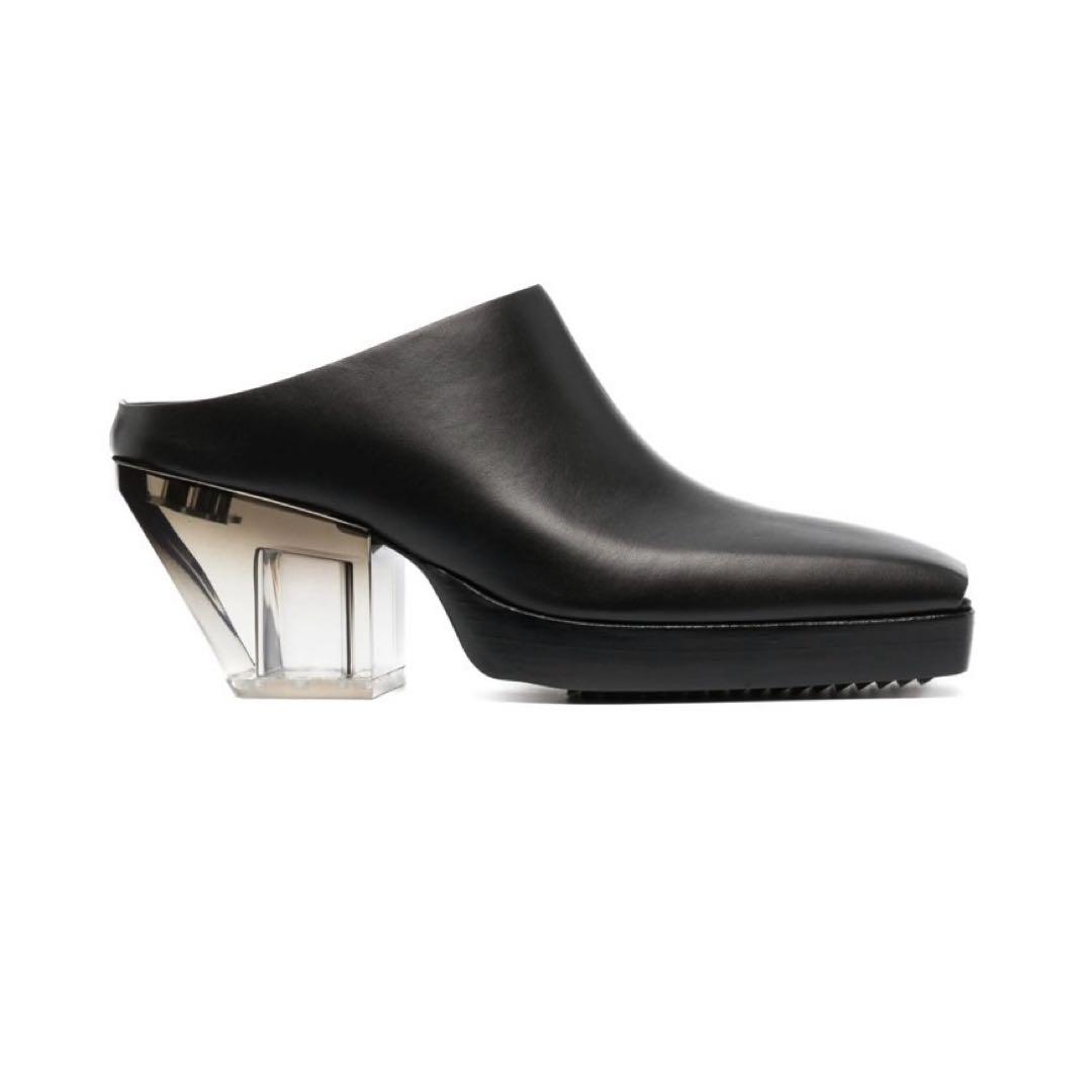 【激レア】 リックオウエンス クリアソール ミュール 40