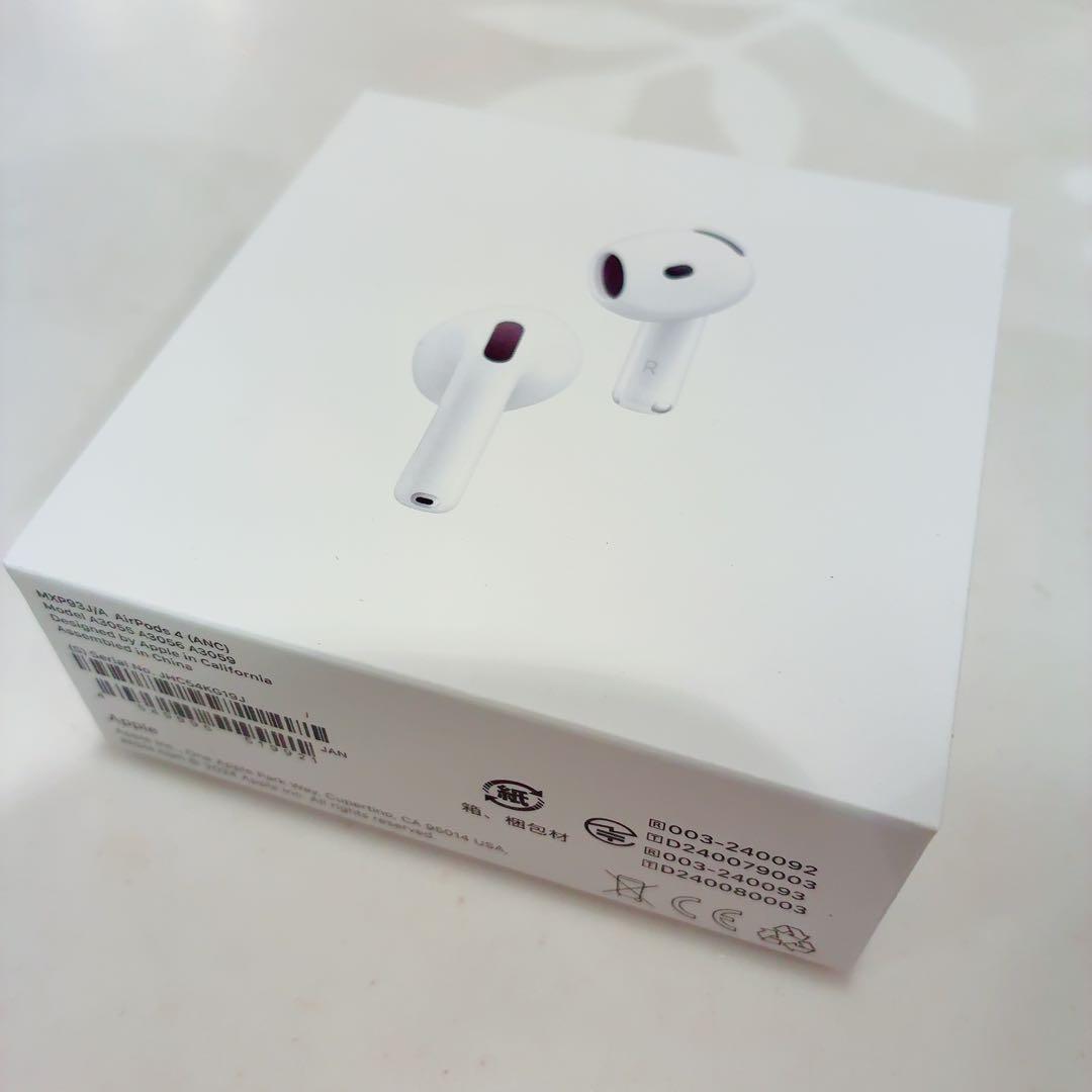 【新品】 Aappl AirPods4 (ノイズキャンセリング掲載モデル)