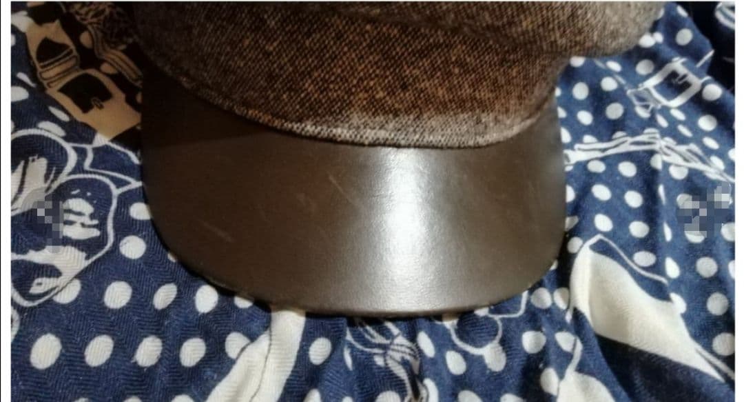 Hermès 本革　キャスケット 57cm　相当カッコいいです