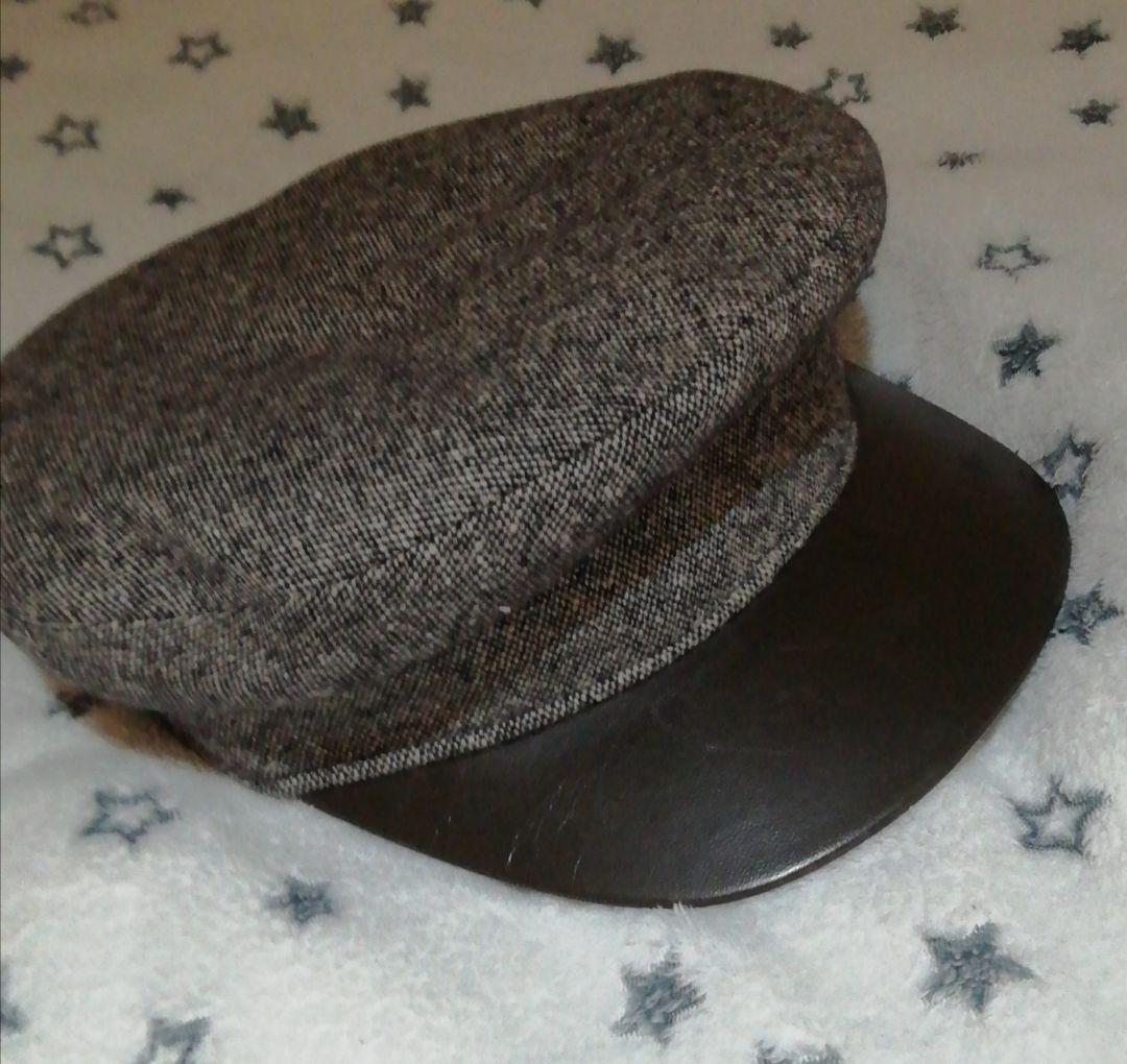 Hermès 本革　キャスケット 57cm　相当カッコいいです