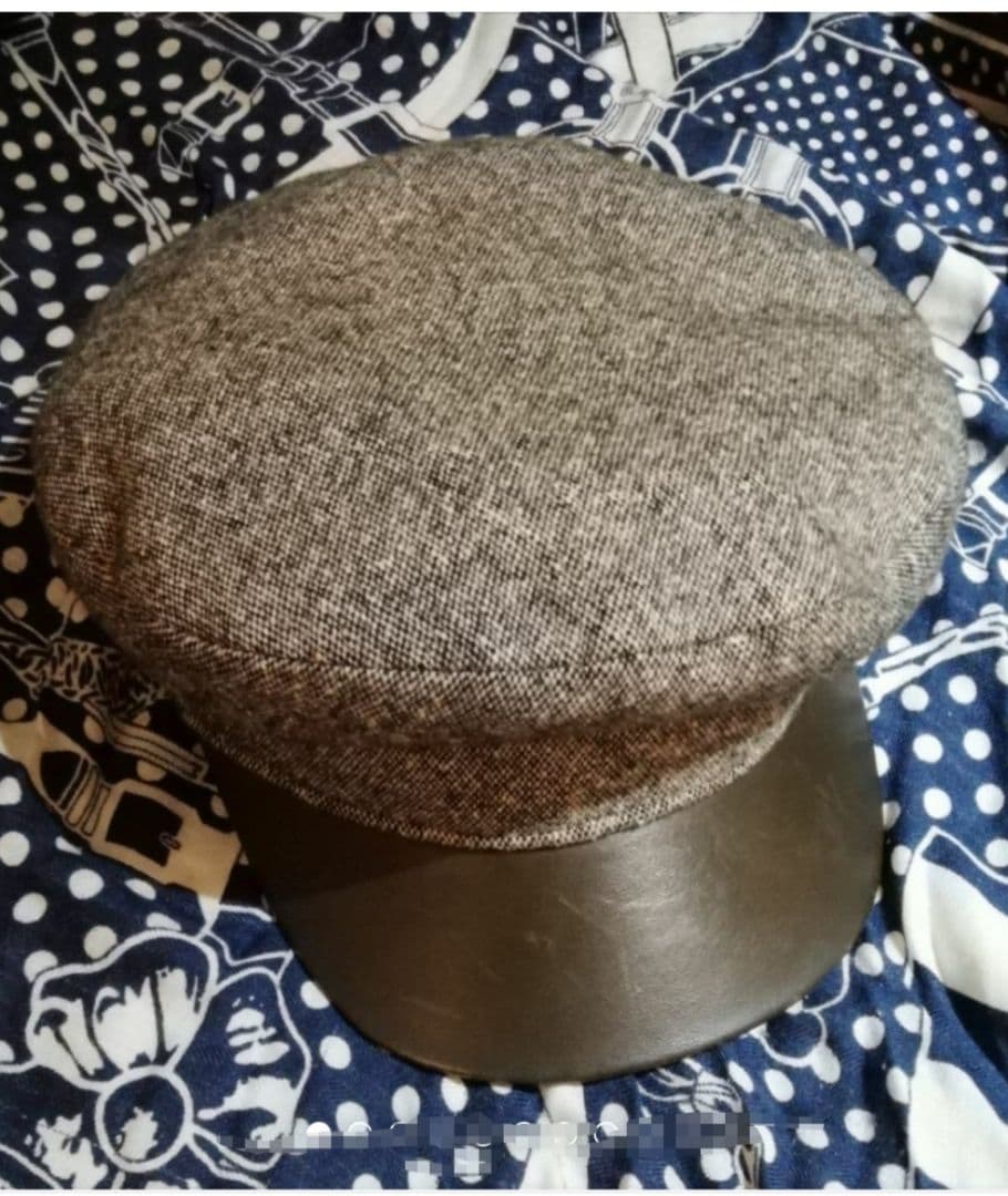 Hermès 本革　キャスケット 57cm　相当カッコいいです