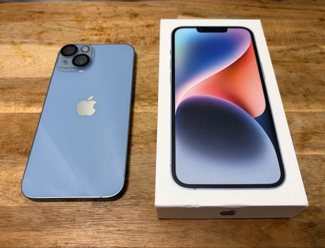 iPhone 14 本体　青　ブルー　SIMフリー　128GB Apple