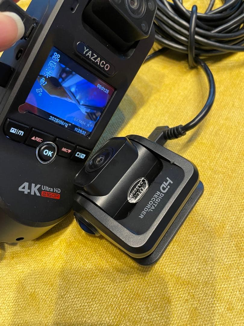 YAZACO 4K ドライブレコーダー