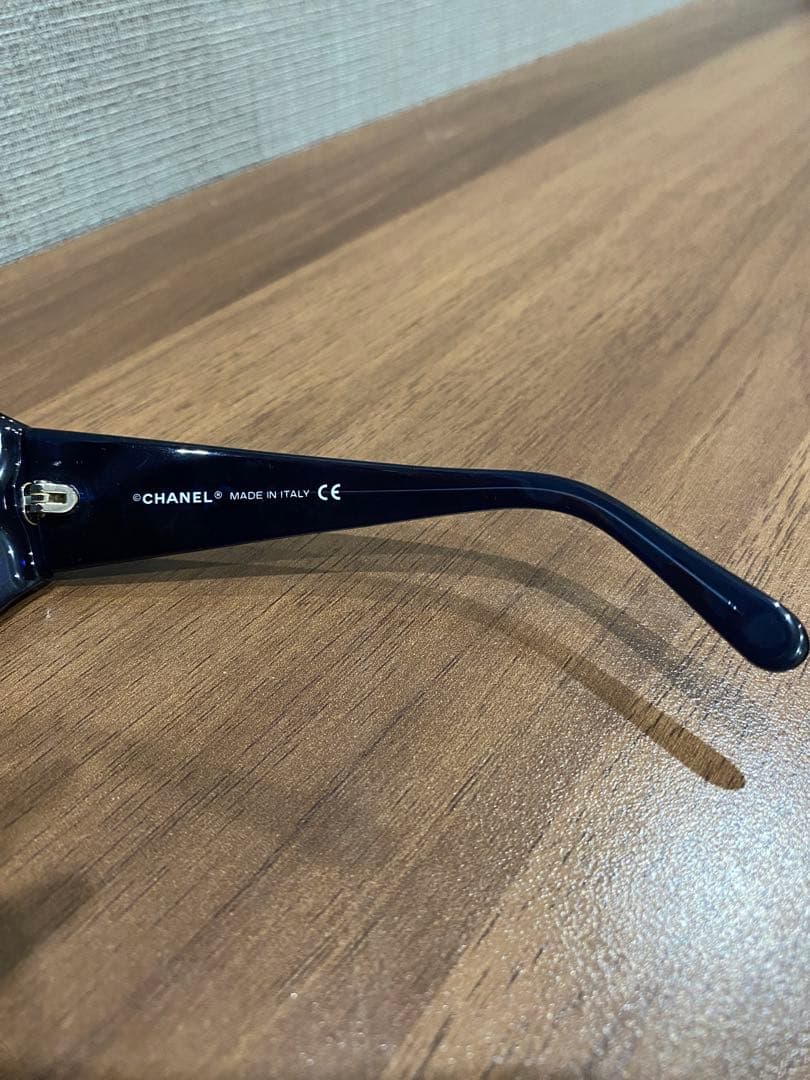 【CHANEL】シャネル　ネイビー スポーツサングラス