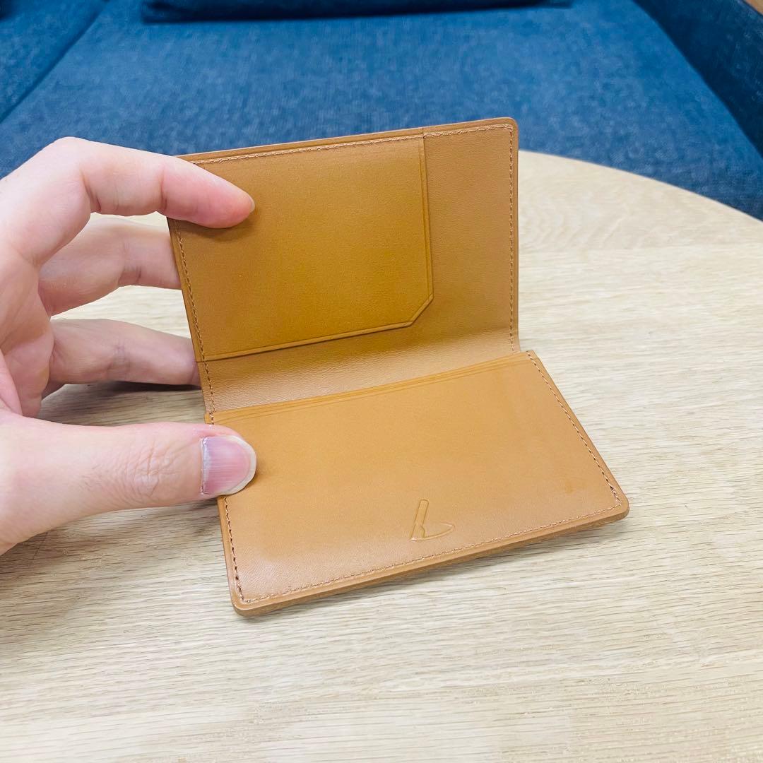 【限定色 入手困難品】土屋鞄　コードバン　名刺入れ