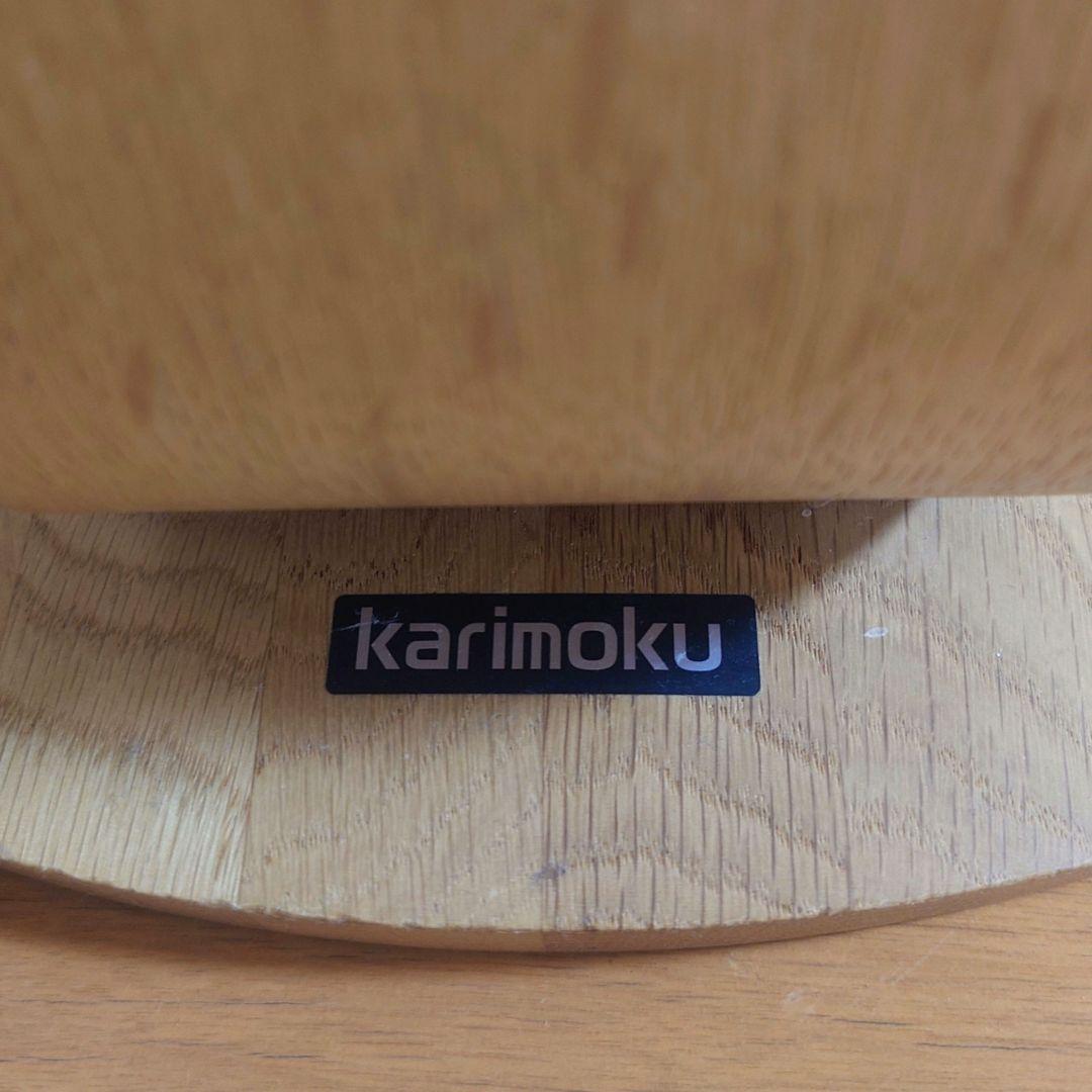 カリモク家具 サイドテーブル 高さ66cm TU0102 ピュアオーク