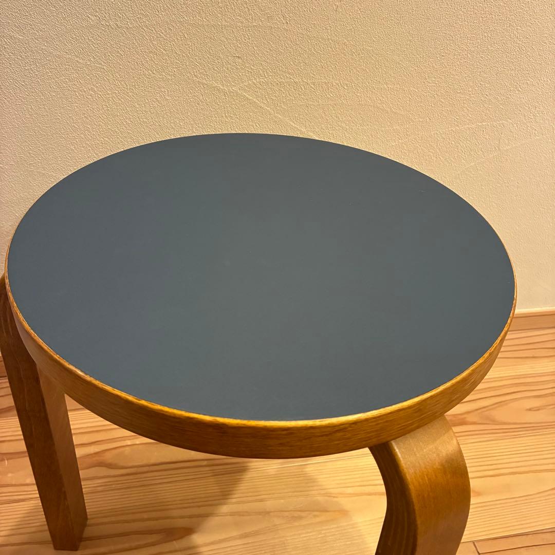 【新品廃盤】 artek スツール60 scope別注リノリウム　ハニー