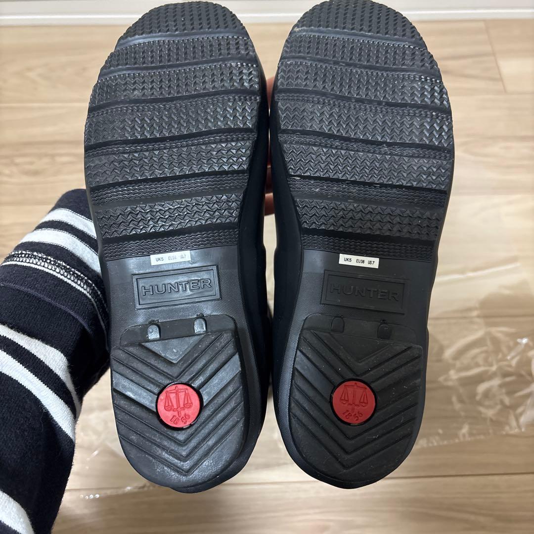 【極美品】HUNTER　レインブーツ　レディース