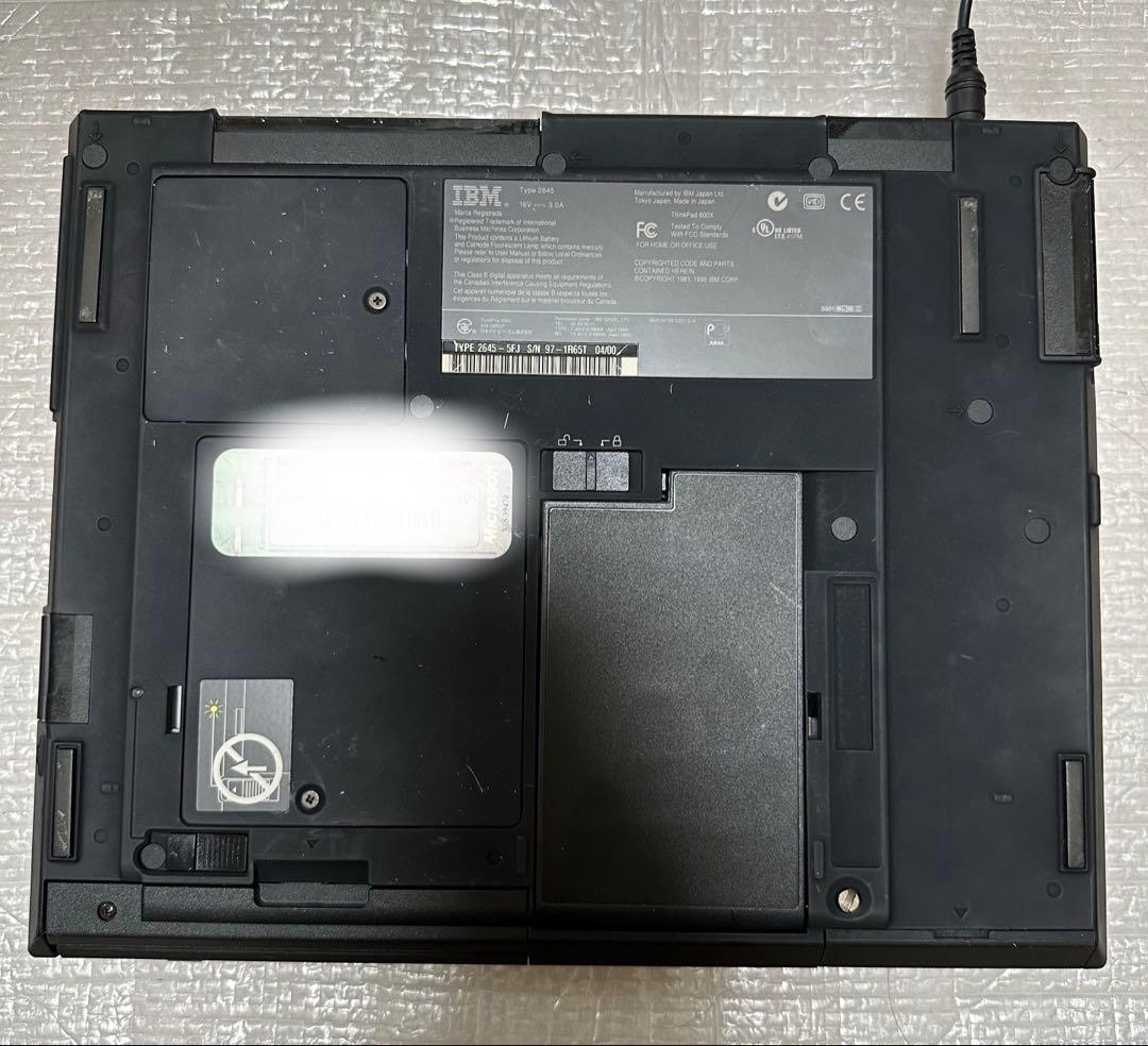 IBM ThinkPad ノートPC 600X ジャンク