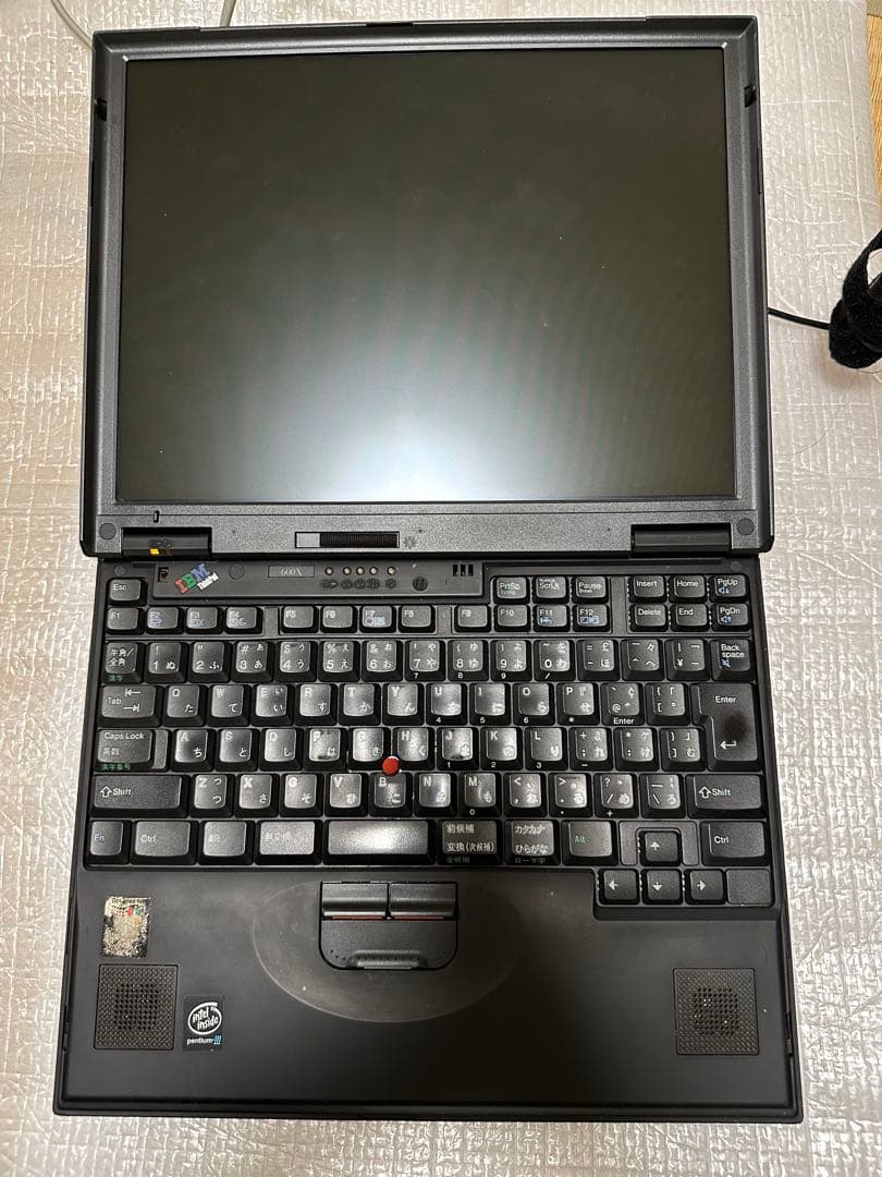IBM ThinkPad ノートPC 600X ジャンク