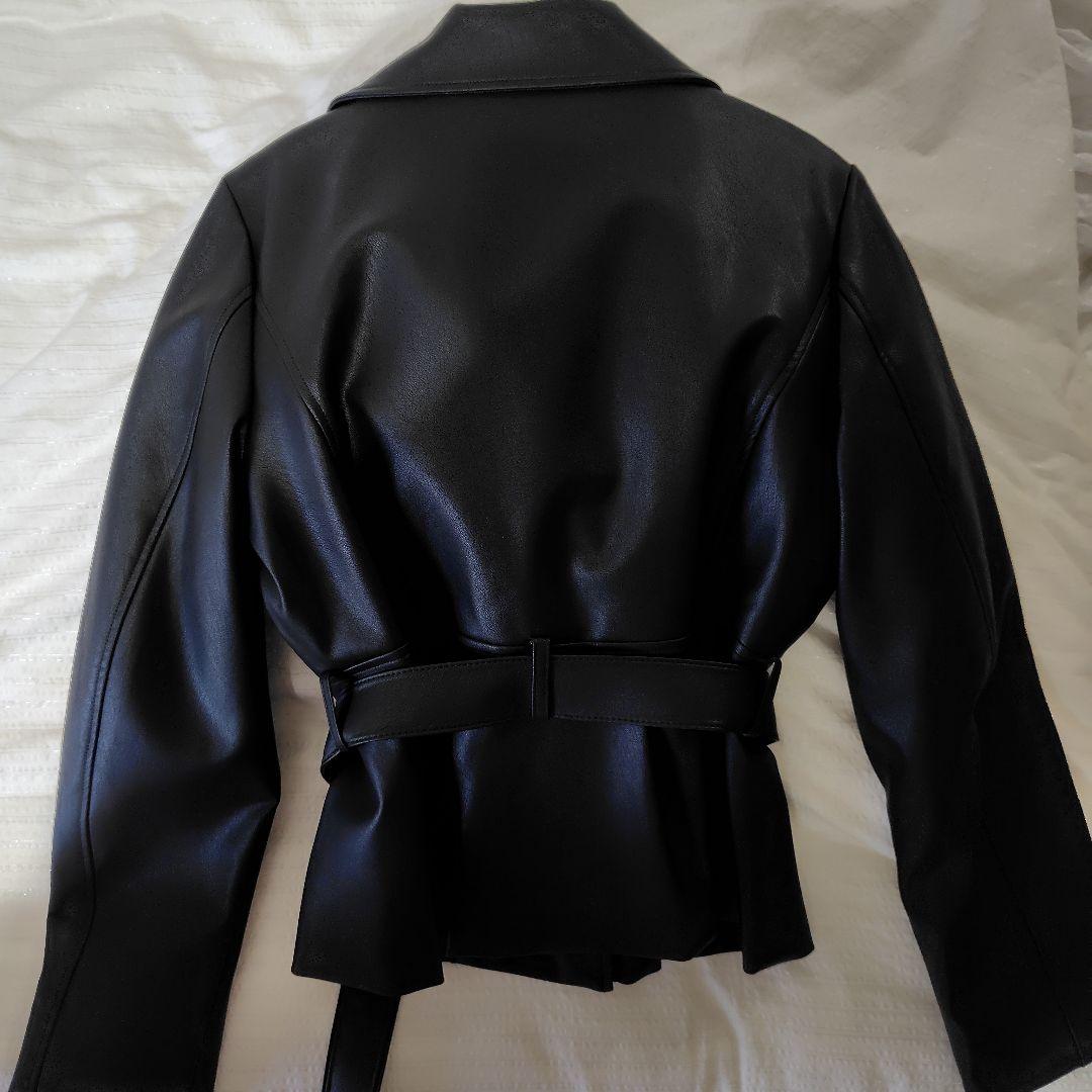 【新品・美品】RESEXXY|ペプラムライダースジャケット