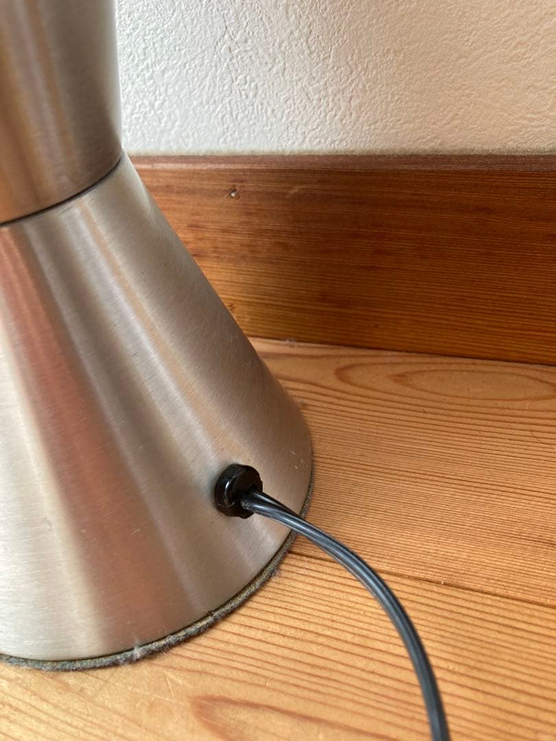 【アンティーク】ラバライト ランプ 青×白（本体:シルバー）限定Camel