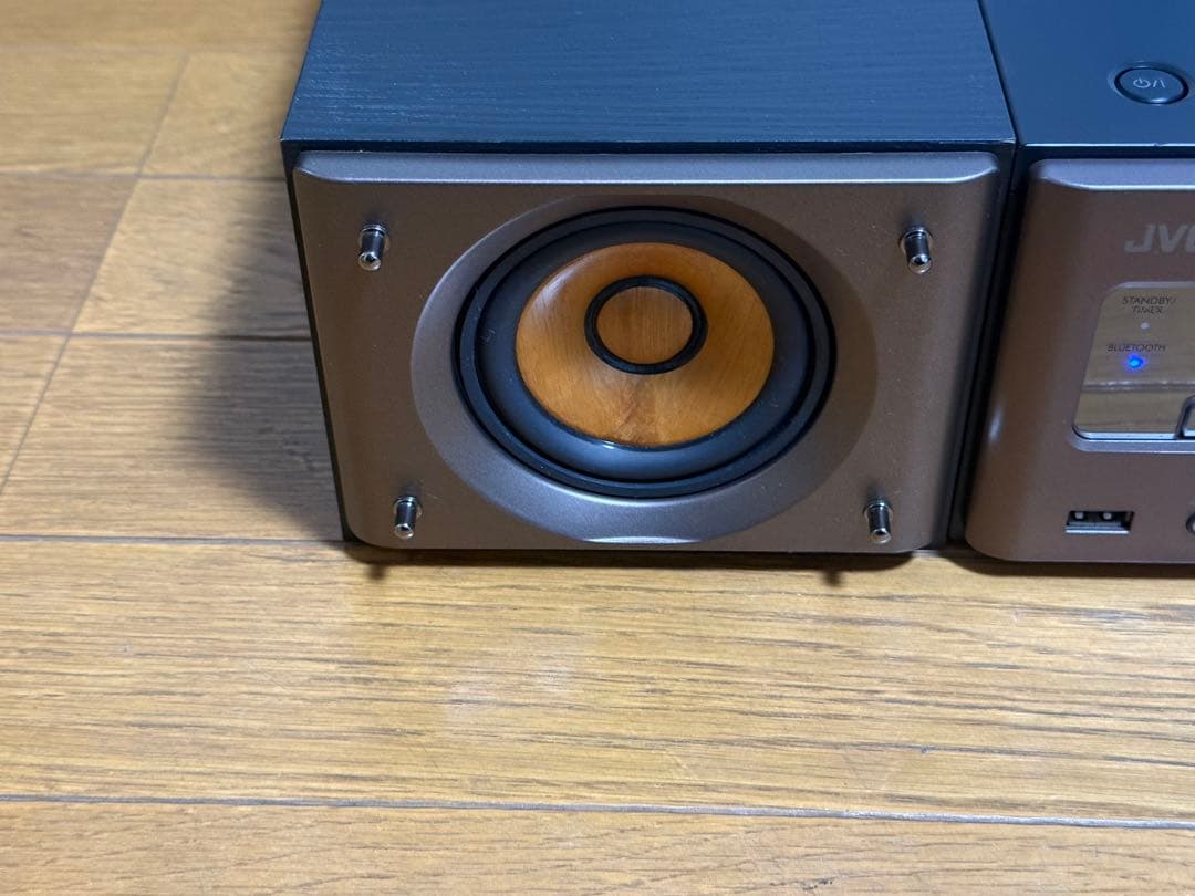 JVC EX-S5Bluetooth内蔵 ウッドコーンス ピーカーコンポーネント