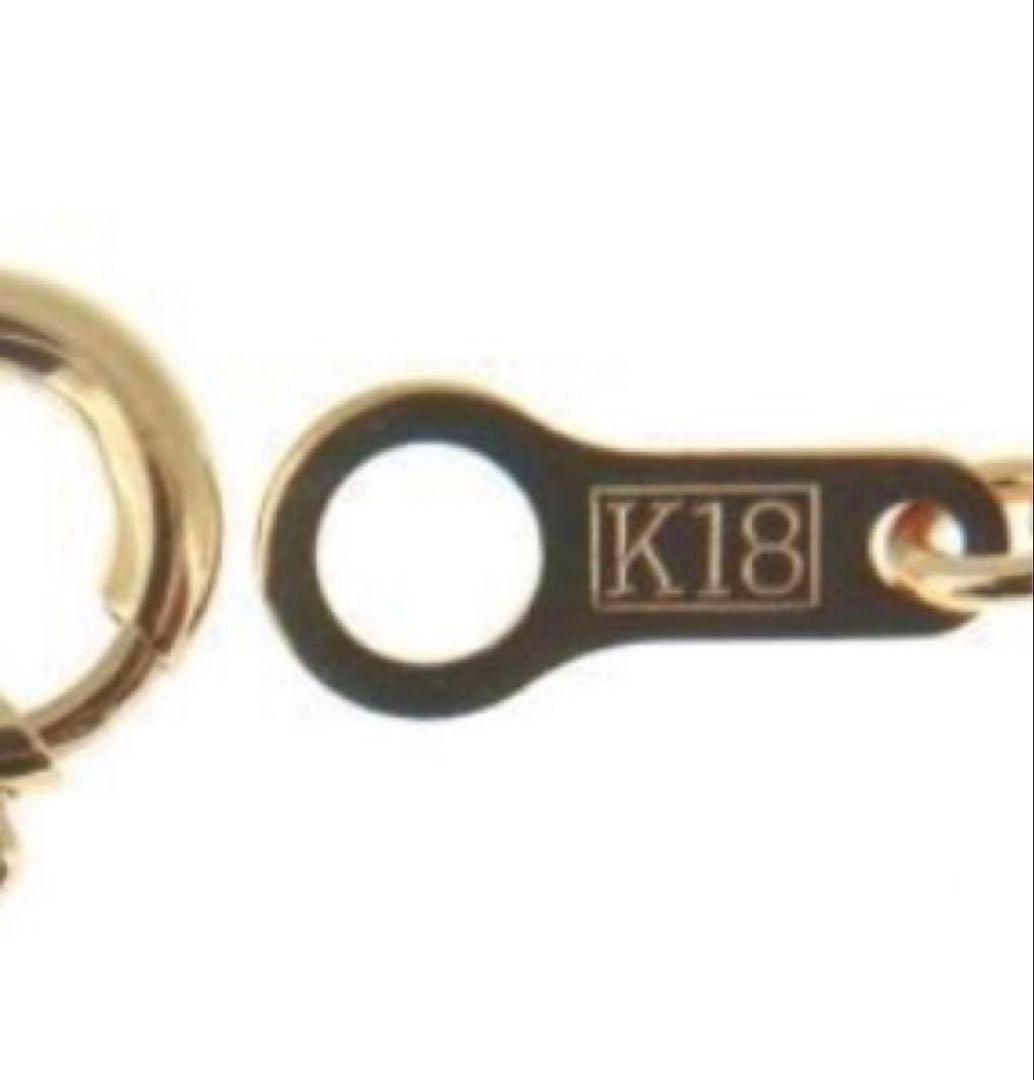 特大! 1ct K18 大粒 ダイヤモンド ネックレス 18金刻印 K18