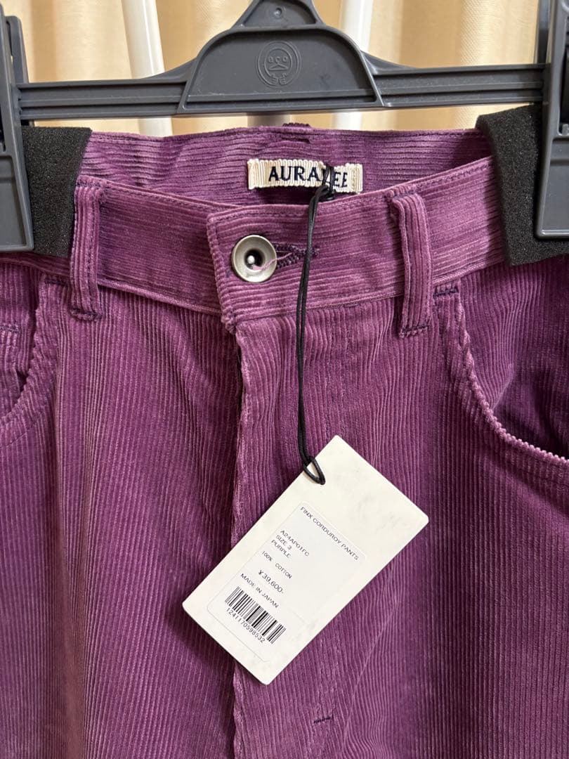Auralee FINX CORDUROY PANTS サイズ3