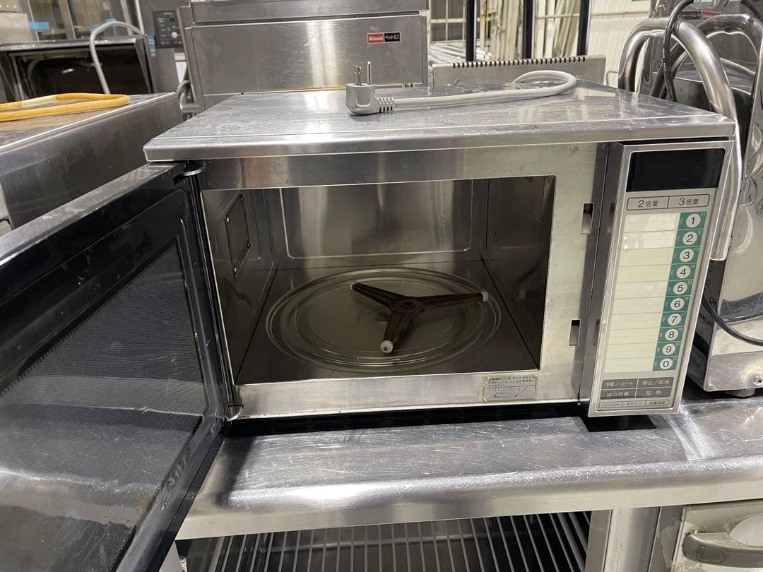 TOSHIBA業務用電子レンジ ステンレス製