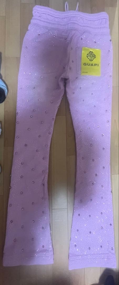 GUAPI スパンコール付きパンツ 32