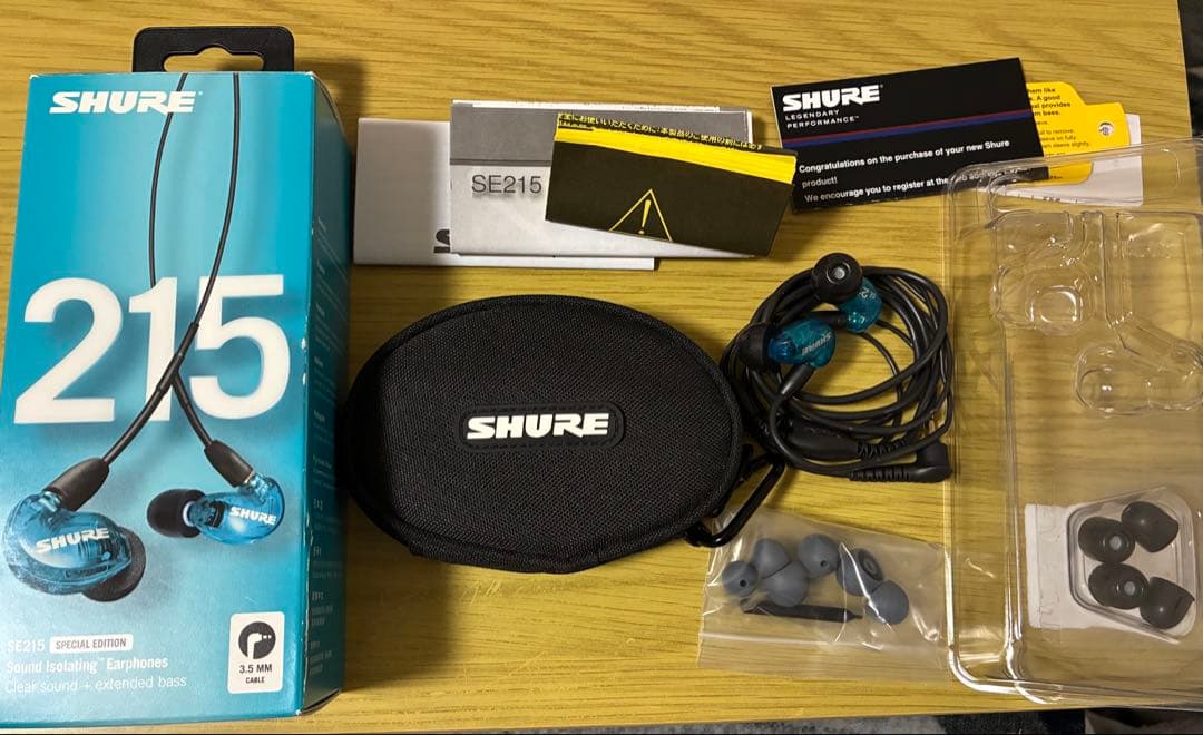 【美品】SHURE SE215 Special Edition