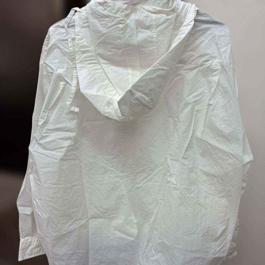 Gymphlex ホワイト長袖シャツ