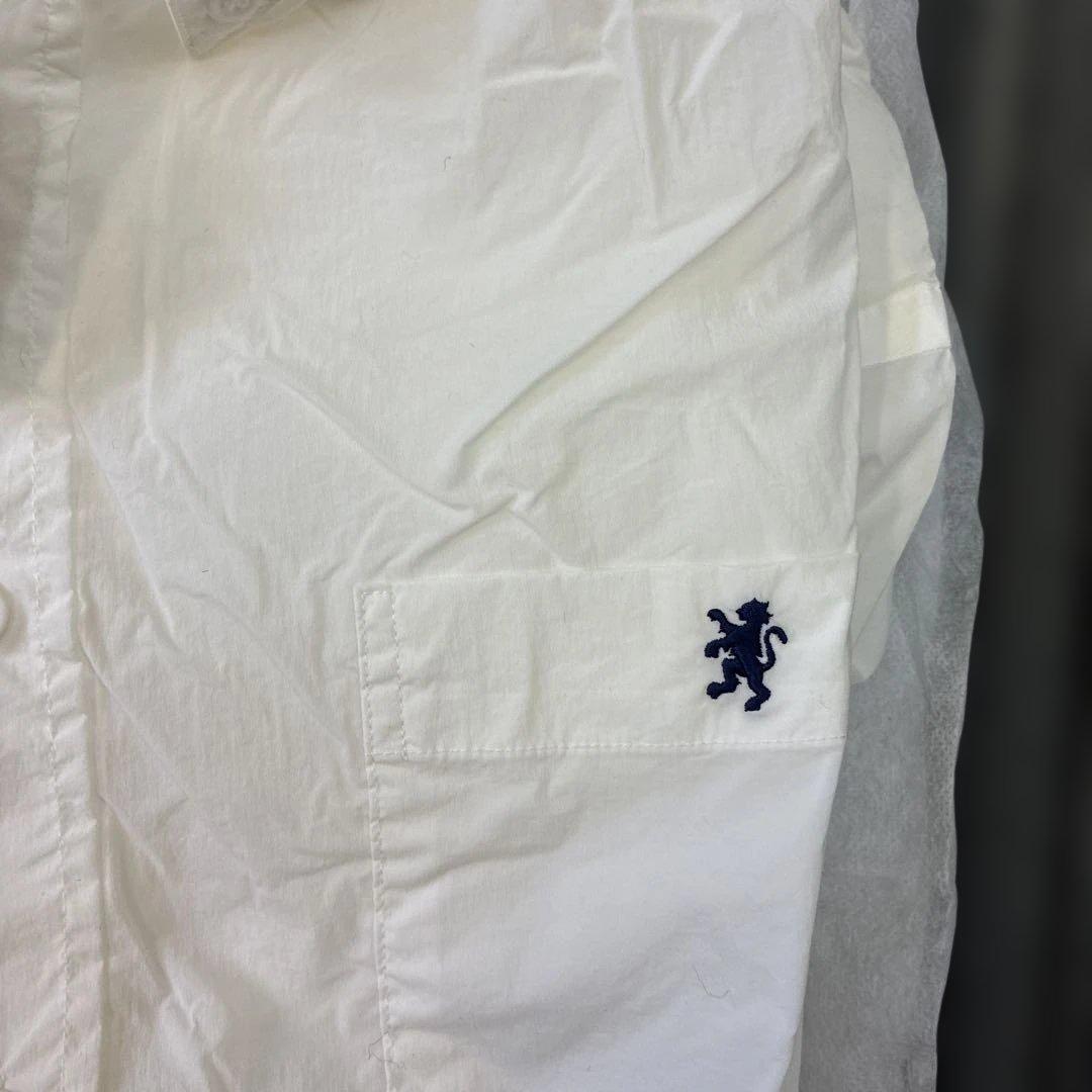 Gymphlex ホワイト長袖シャツ