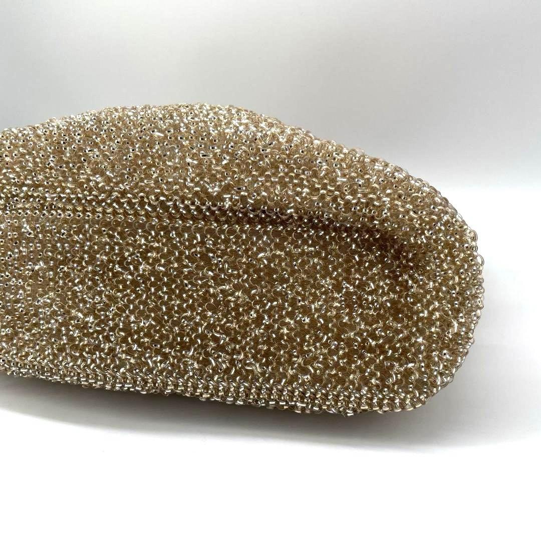 17584✨アンテプリマ スタンダードⅡ ラージハンドバッグ シルバーゴールド