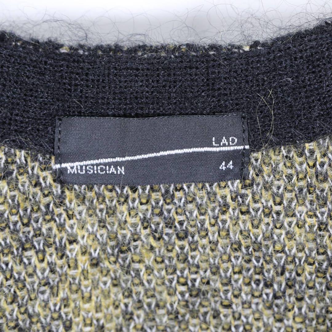 LAD MUSICIAN バナナ柄 モヘアニット