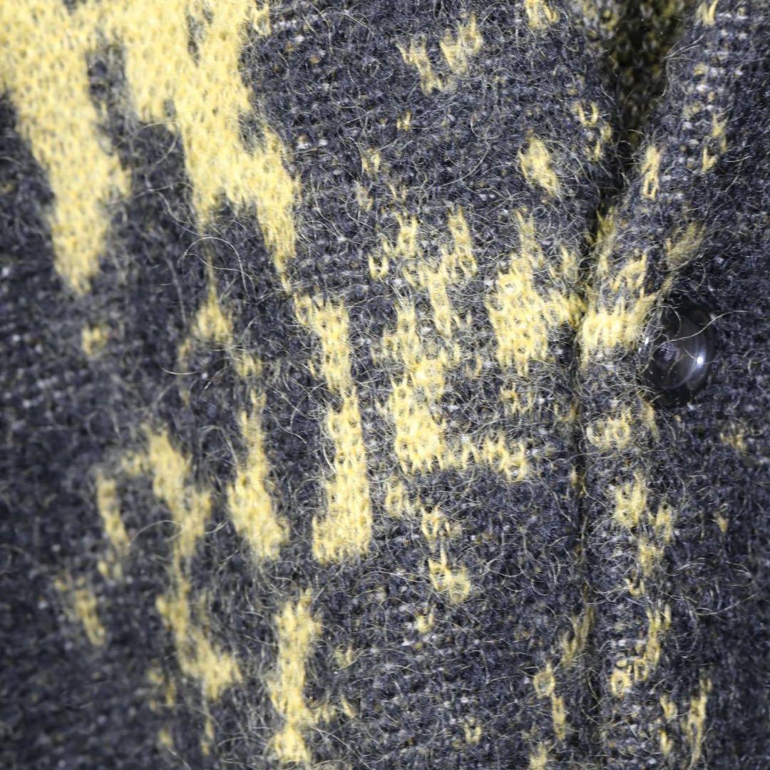 LAD MUSICIAN バナナ柄 モヘアニット