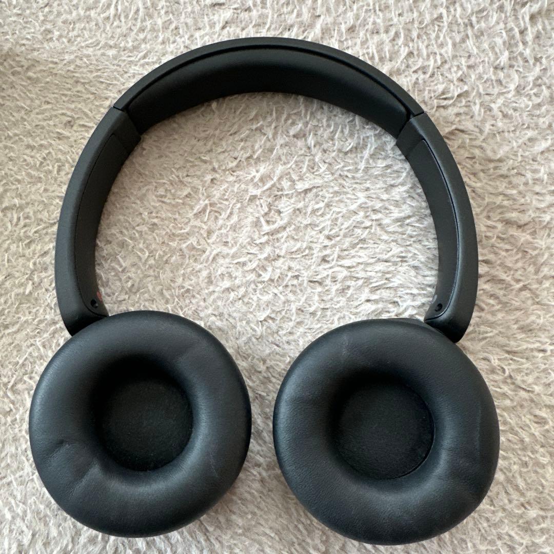 SONY ワイヤレスヘッドホン ブラック 本体