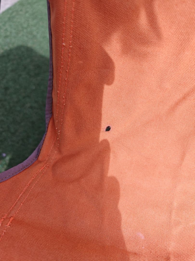 スノーピークローチェア　オレンジ