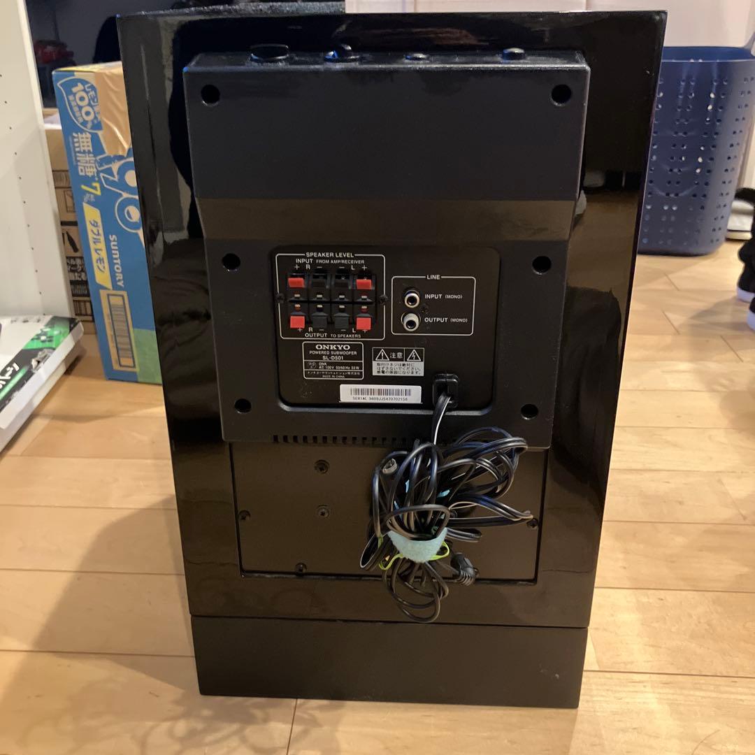 Onkyo サブウーファー ブラック