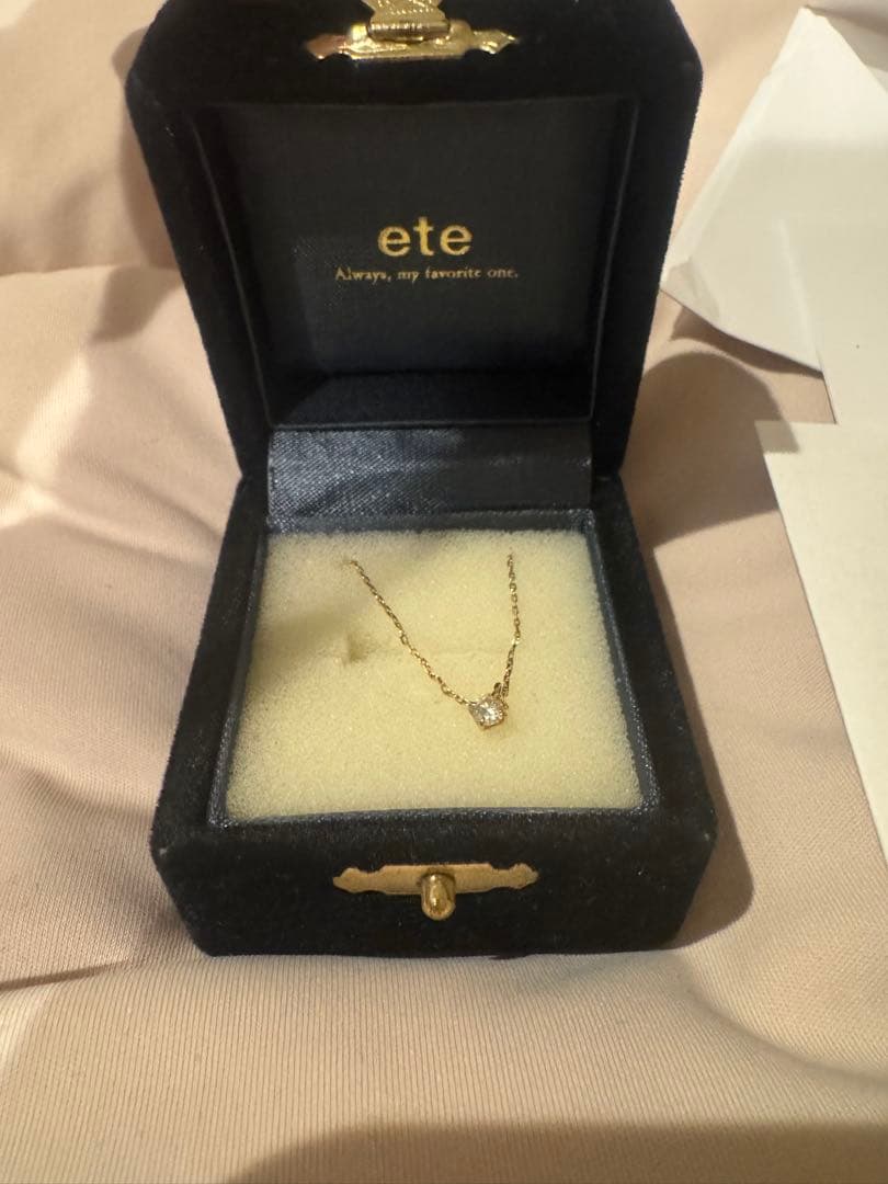 K18 ダイヤモンド 0.15ct ネックレス ブライド