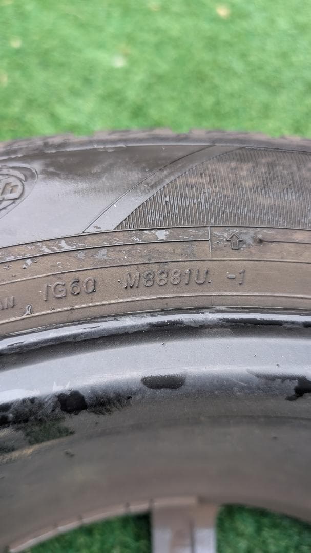 YOKOHAMA iG60 205/55R17 冬用タイヤ4本 ナット/カバー付