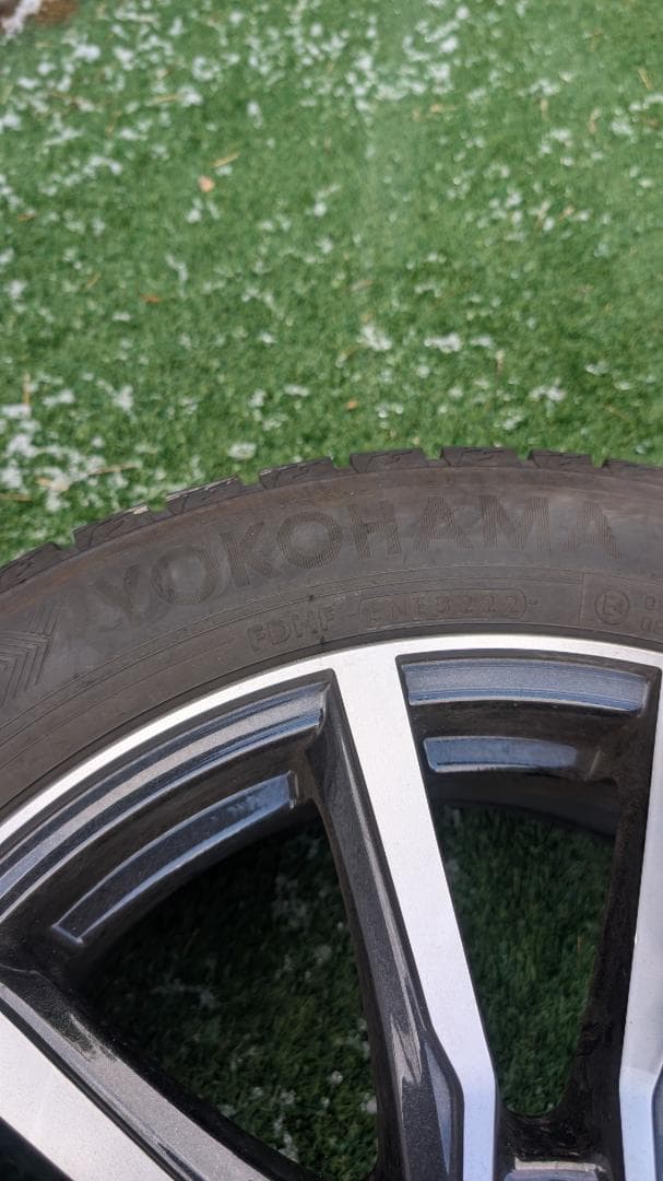 YOKOHAMA iG60 205/55R17 冬用タイヤ4本 ナット/カバー付