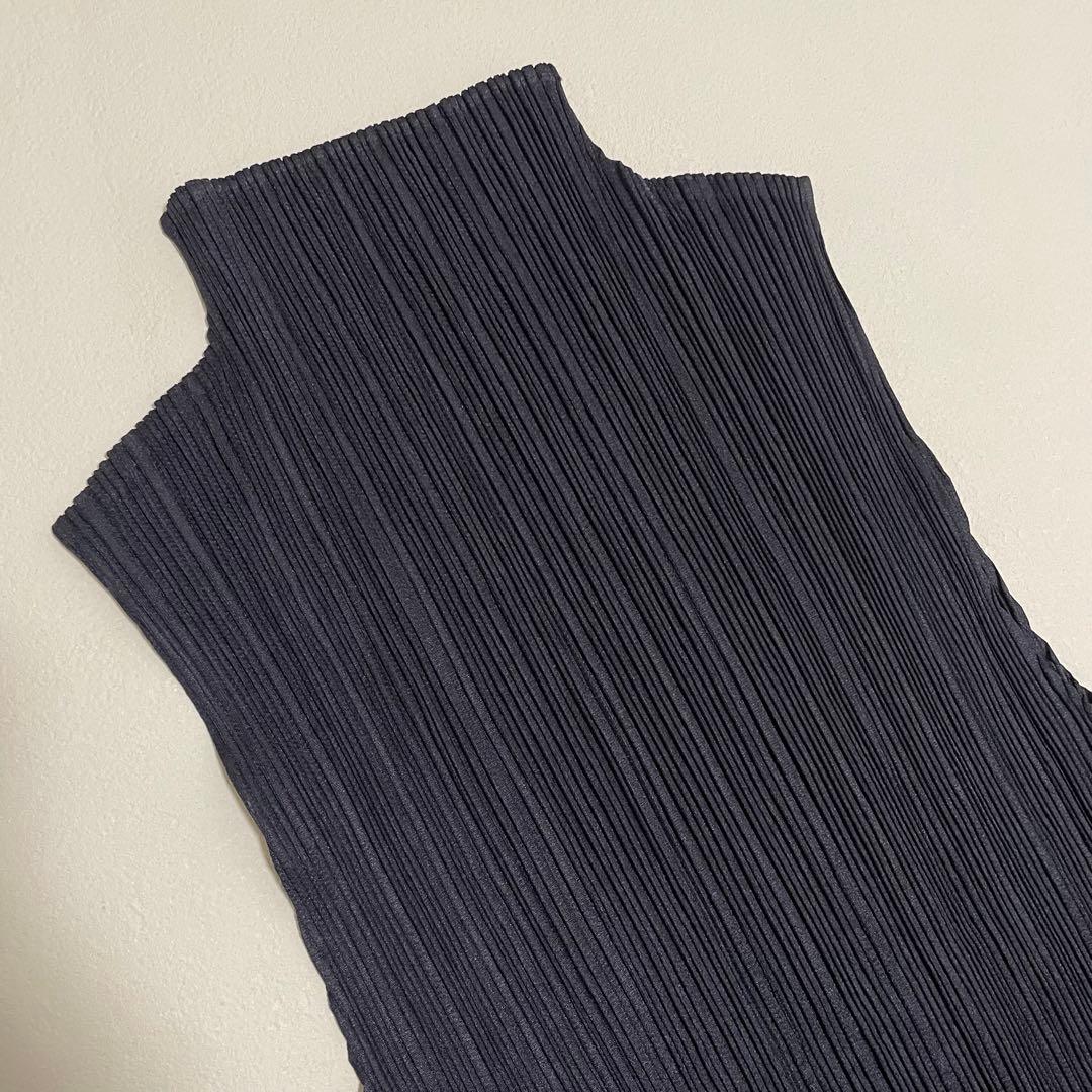 美品 PLEATS PLEASE プリーツ プリーズ　ネイビー　チュニック