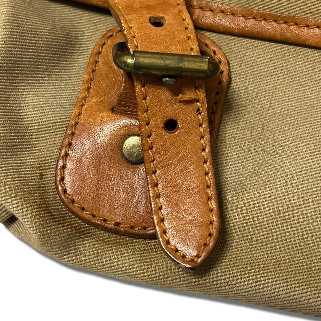 大容量・POLO RALPH LAUREN・リュック・ キャンバス・レザー