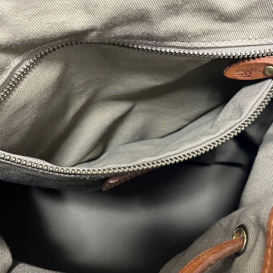 大容量・POLO RALPH LAUREN・リュック・ キャンバス・レザー