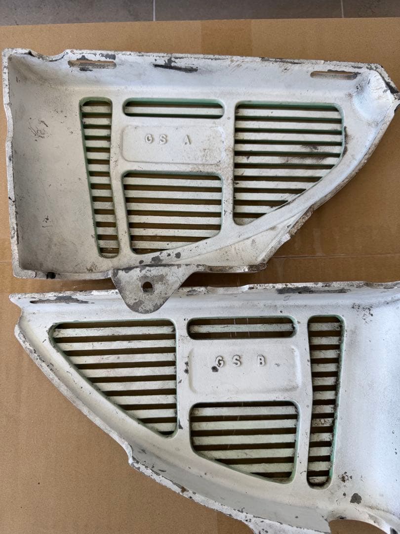 純正タンクGS400 当時　ＢE ETサイド、フェンダーセット