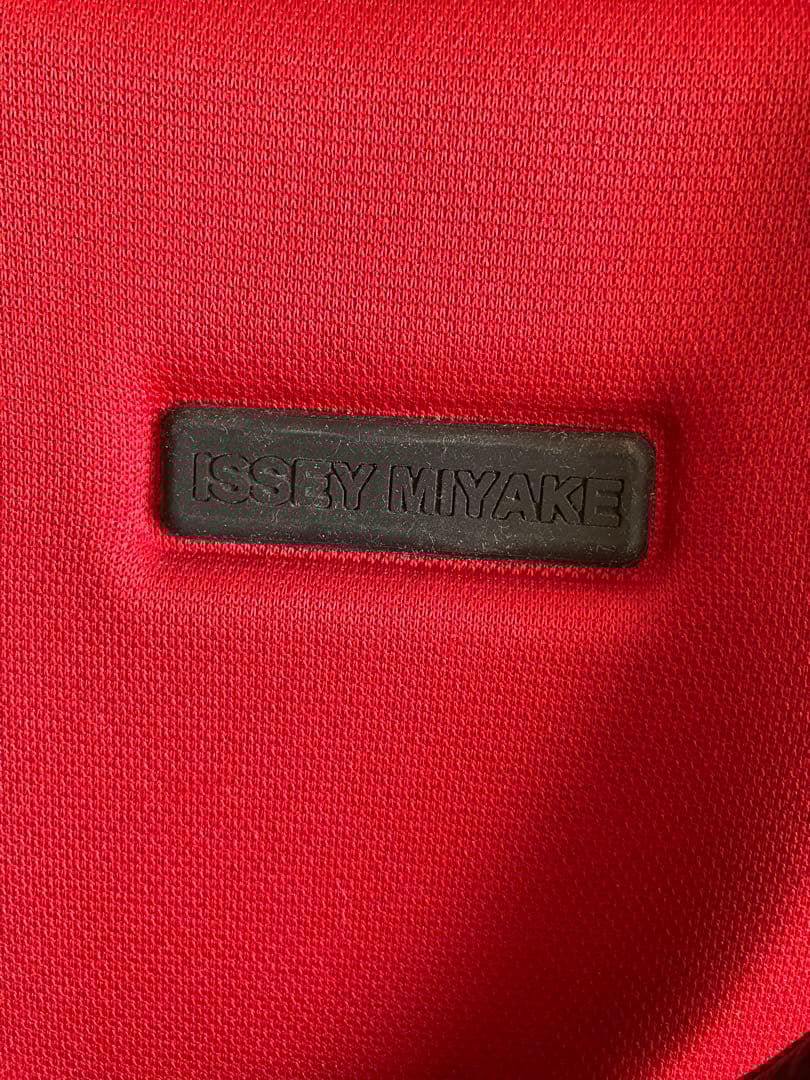 ISSEY MIYAKE 赤 ビジネスバッグ