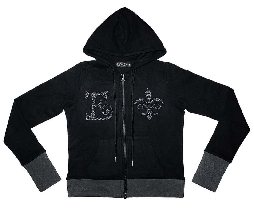 eessay CLOUD FLEECE HOODIE BLACK シズニルック