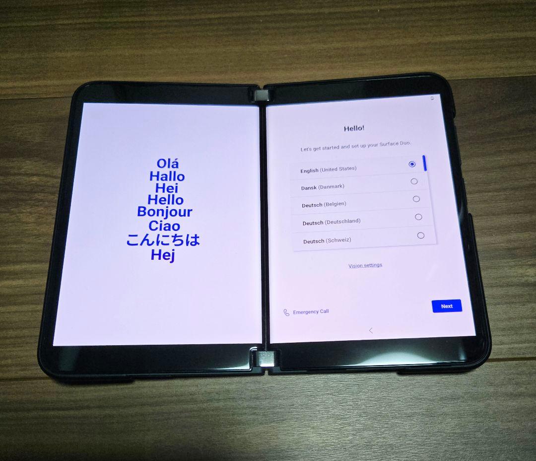 Microsoft Surface Duo2 128g オブシディアンブラック