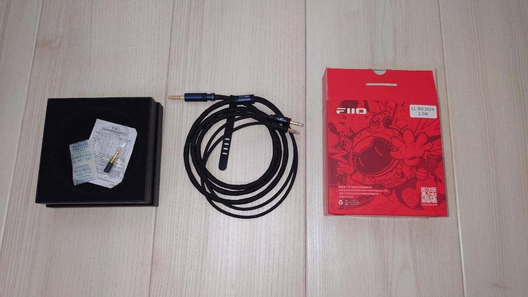 FIIO LL-RD 2024 高純度単結晶純銀線 アップグレード