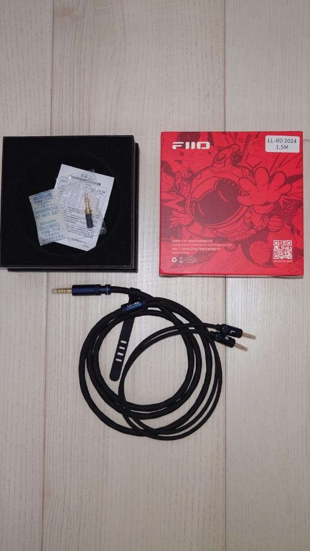 FIIO LL-RD 2024 高純度単結晶純銀線 アップグレード