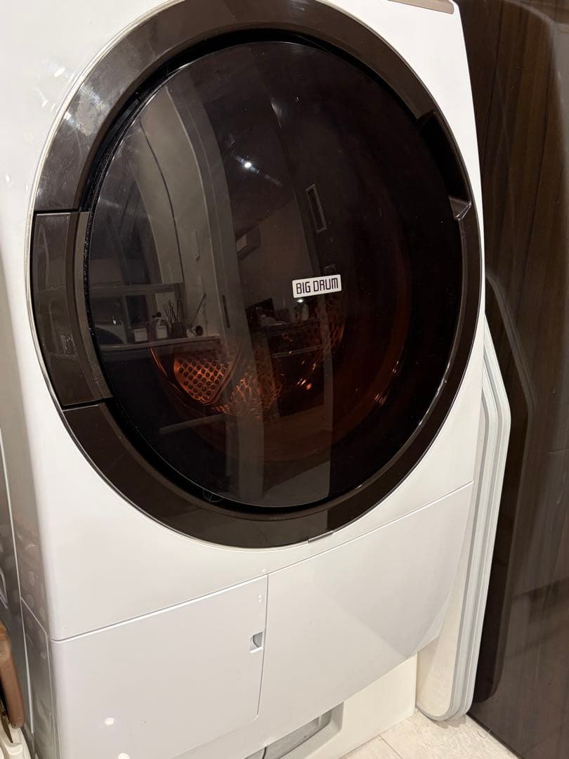 【N】HITACHI 日立 ドラム式洗濯機 BD-SV110GL左開き