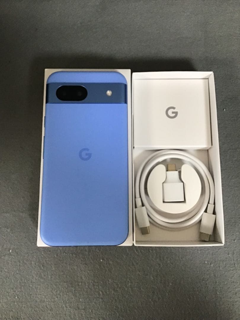 美品　国内版 SIMフリー　Google Pixel 8a 128GB ブルー色