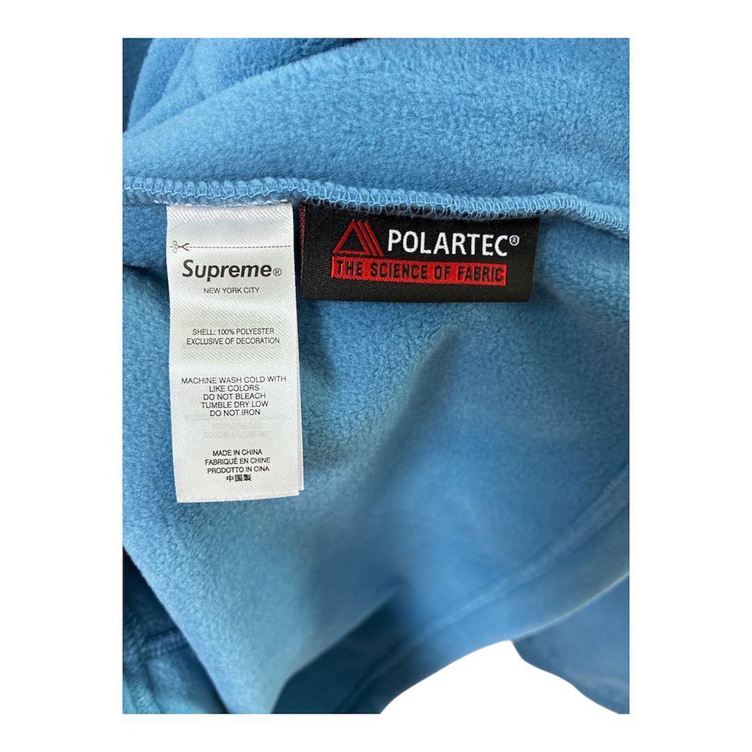 supreme 22AW シュプリーム　ボックスロゴ モックネック フリース　M