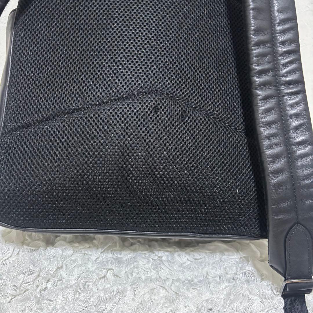 ✨希少✨コーチ　リュック　スムースレザー　黒　グラハム　A4　PC　C2934