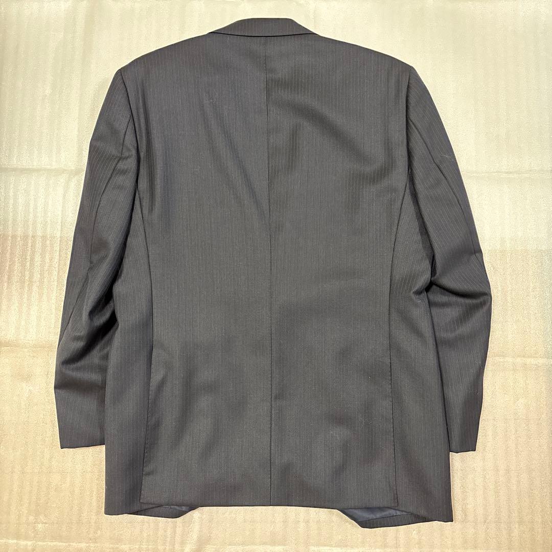 美品✨大きいサイズ AB6 Savile Row 高級ドーメル生地 ネイビー