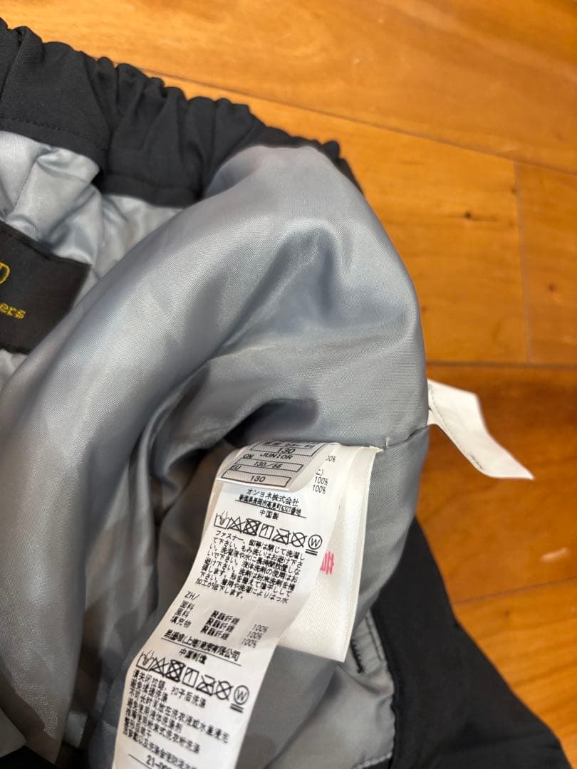 子ども用 スノーボードウェア 130cm セット　グローブ付