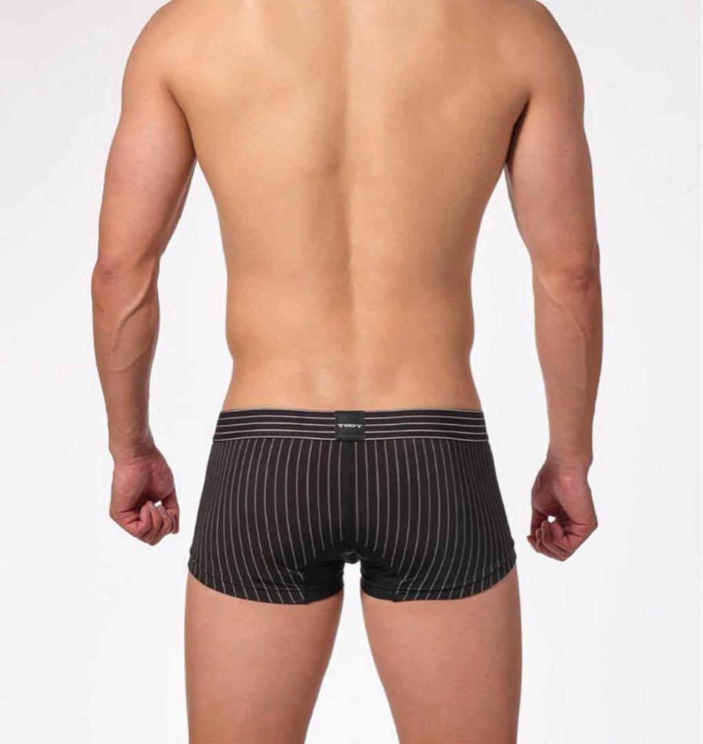 TOOT トゥート ピンストライプ ボクサー ウルトラマイクロ ブラック