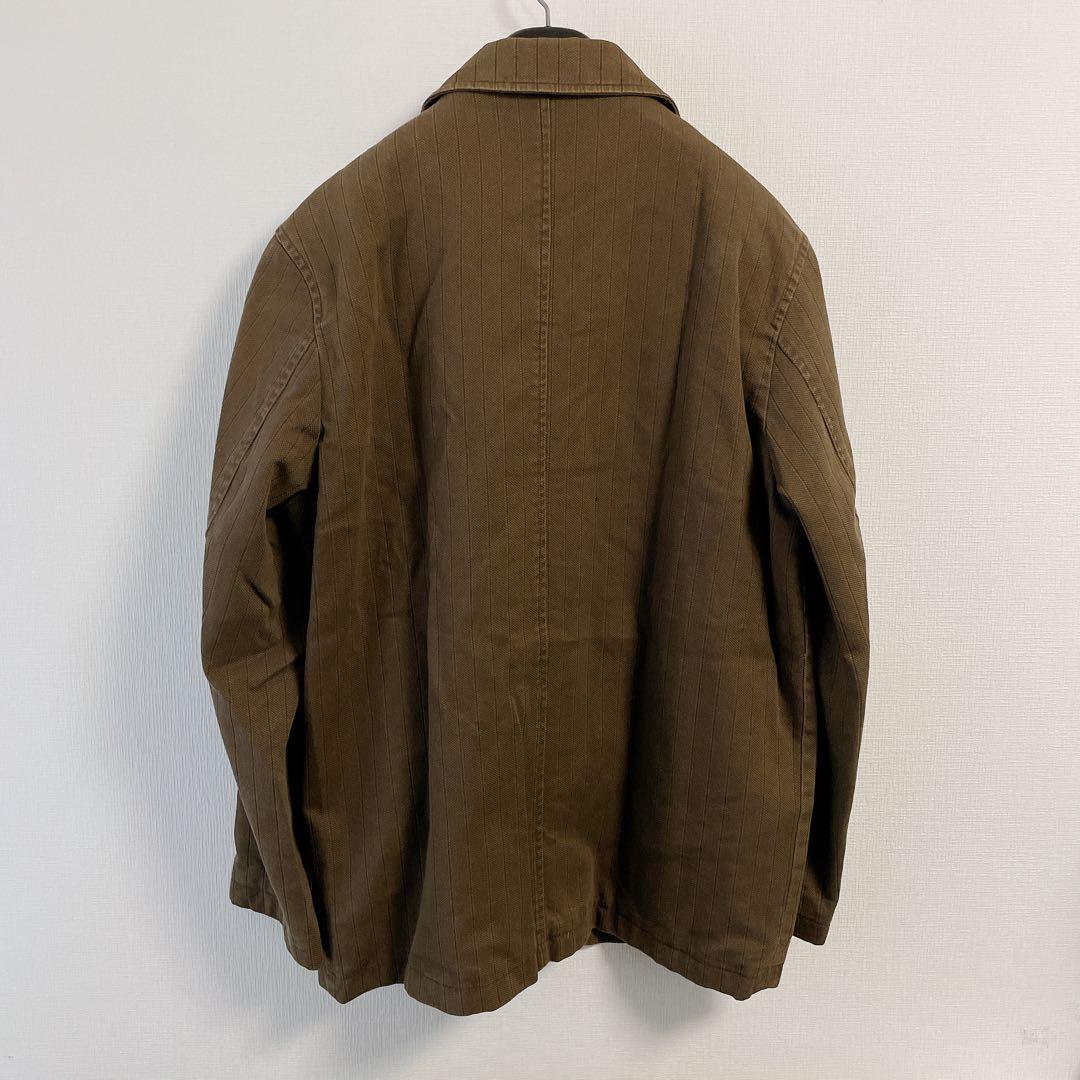 marlboro classics ワークジャケット　カバーオール　ストライプ